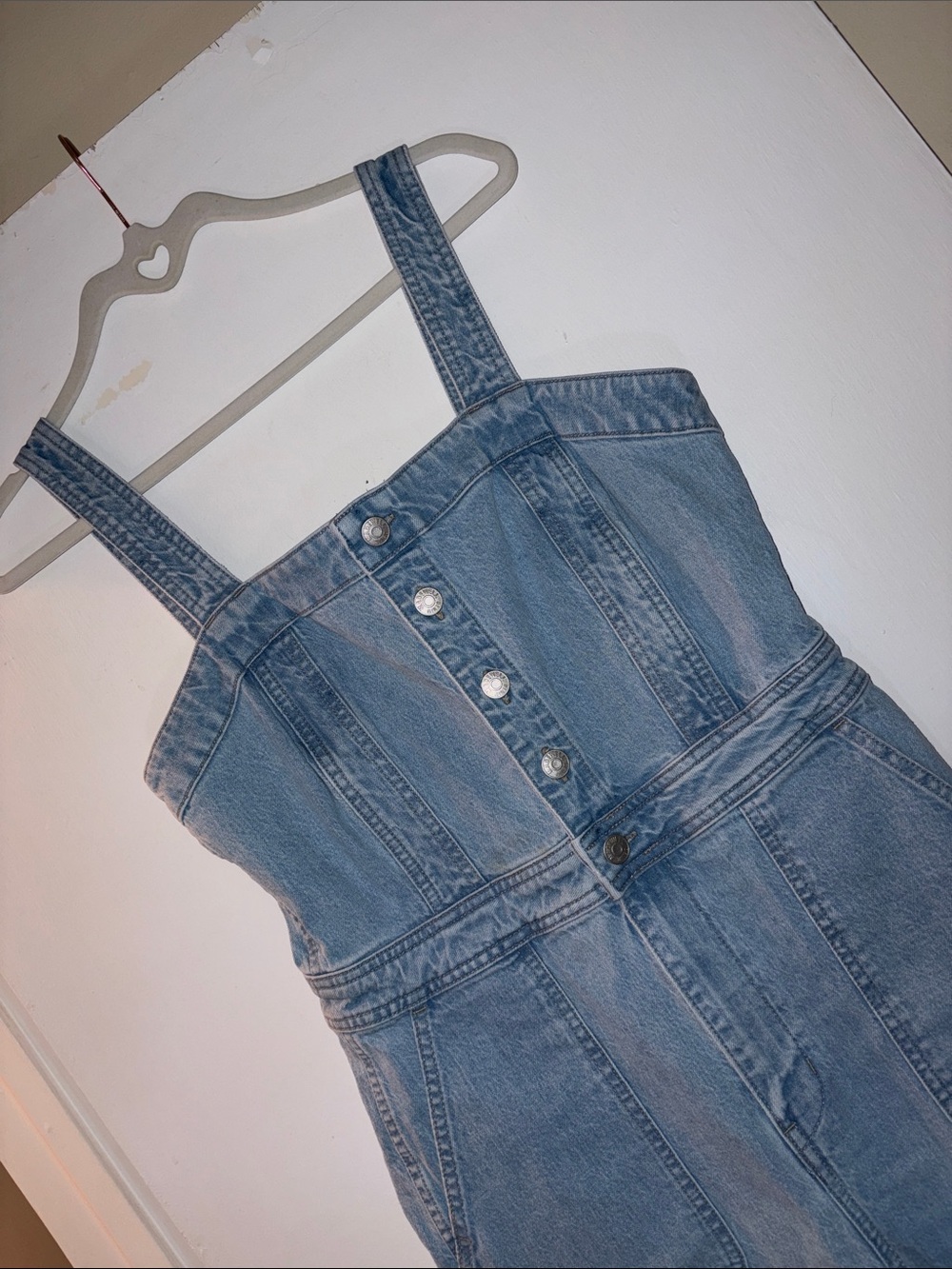Madewell Light Blue Denim Jumpsuit - Picture 2 of 4